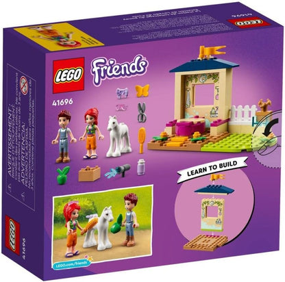 LEGO Friends Pony Caring For 41696 Toy Block Present Doll Pretend Play Animals Animals Girls 4 Years Old