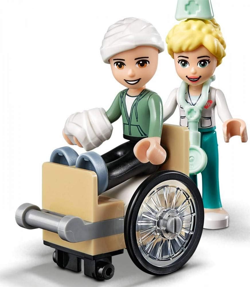 LEGO 41394 Friends Heartlake City Hospital Playset with Emma and 2 Other Mini Dolls, for Girls and Boys 6