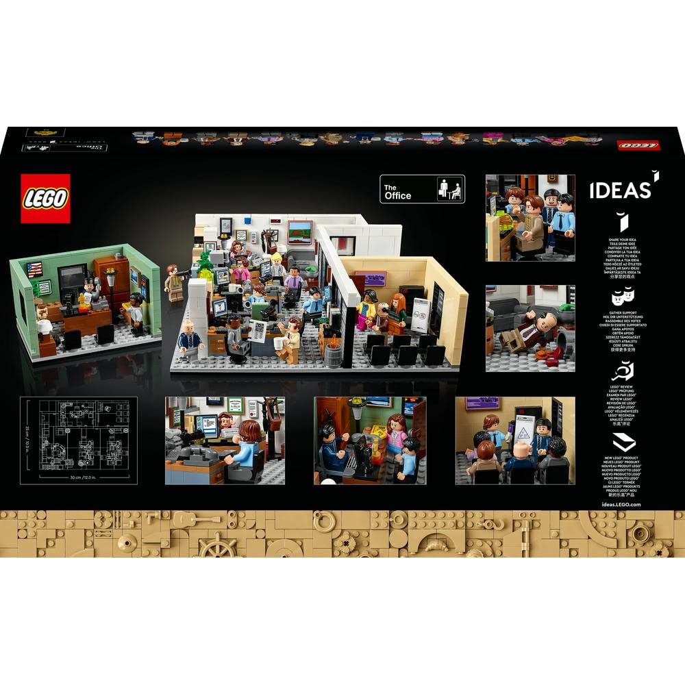LEGO Ideas The Office 21336 Building Kit for Adults (1,164 Pieces),Multicolor