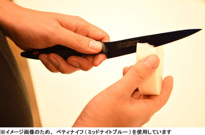 Sumikama Kasumi 22013/G Knife, Titanium Coated Small Knife, 5.1 inches (13 cm), Gold, Rust Resistant, Made in Japan, Seki City, Gifu Prefecture