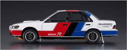Hasegawa HC35 1/24 Historic Car Series Nissan Bluebird 4-Door Sedan SSS-R (U12 Type), Early Period, Plastic Model