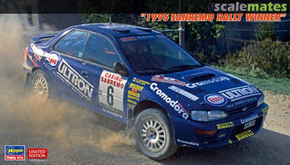 Hasegawa 1/24 Subaru Impreza 1995 Sun Remory Winner Plastic Model 20574
