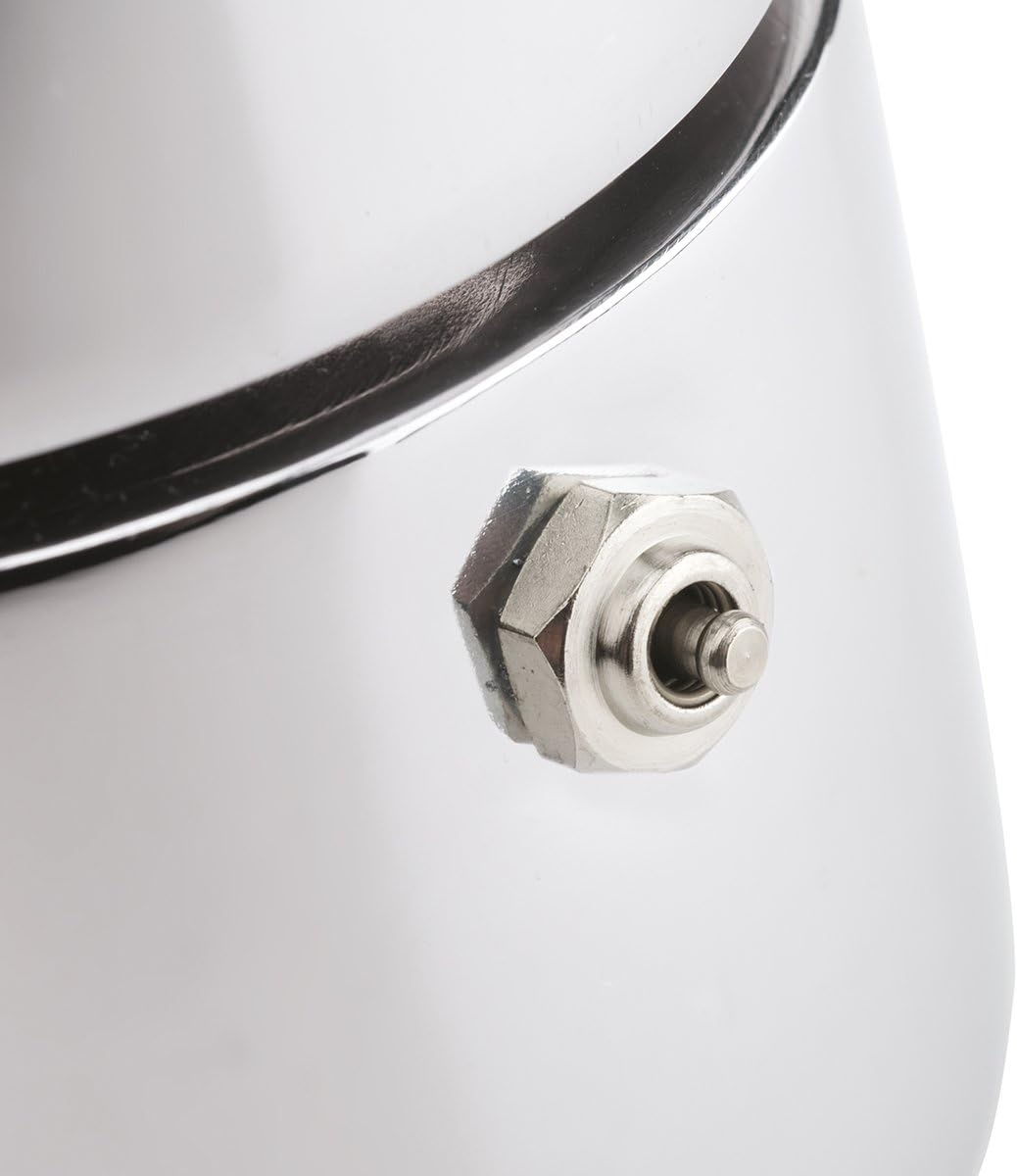 Bialetti Cafeti?¦re Venus 6tz, 6 Cup, Silver, 6 Count