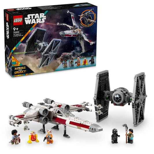 LEGO 75393 Star Wars Mashup aus TIE Fighter & XWing