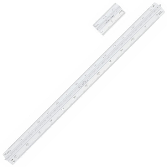 Staedtler Ruler Triangle Scale Aluminum General 987 30-11