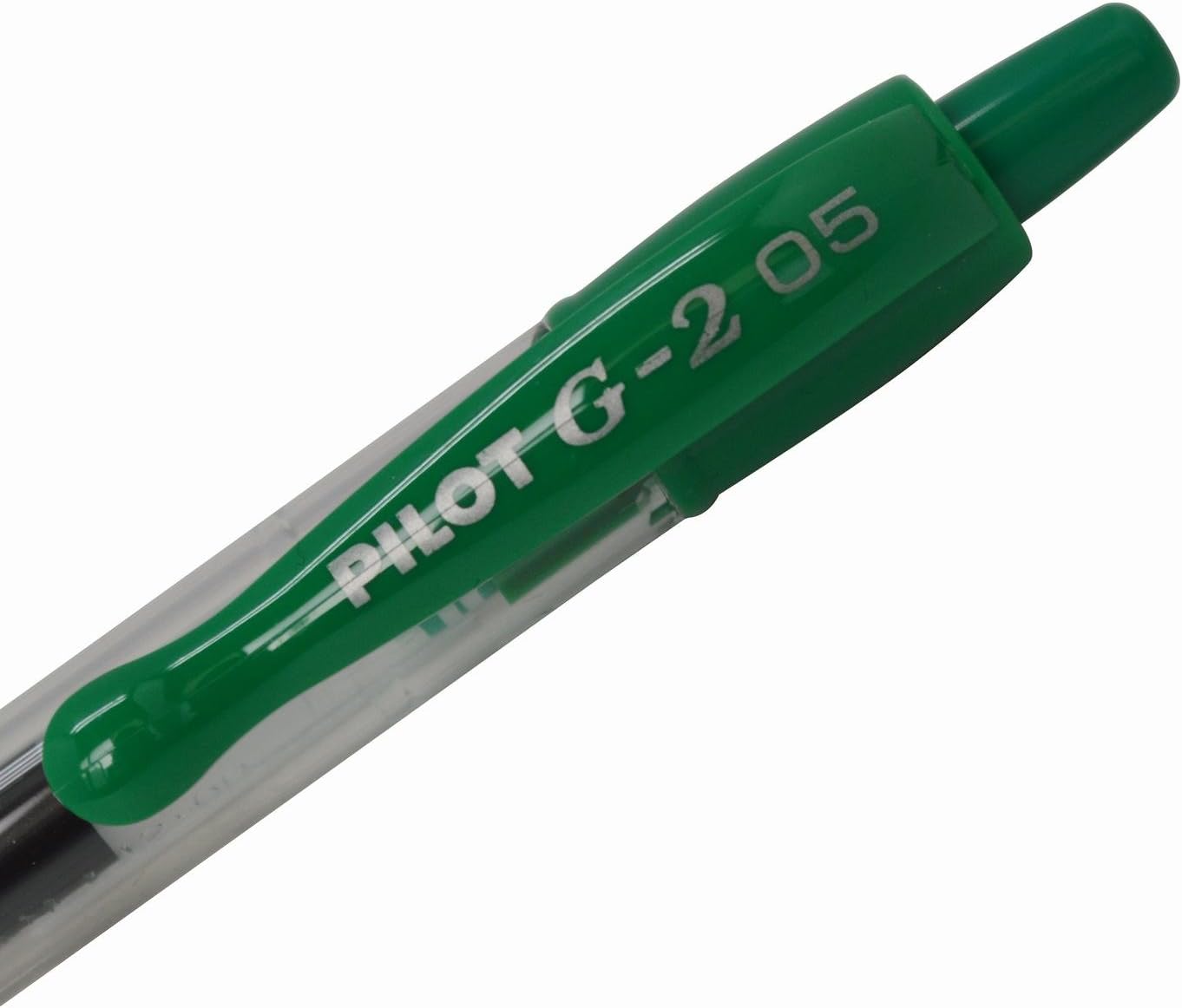 PILOT G205 Retractable Gel Rollerball 0.5 mm Tip (Single Pen) - Green