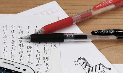 ZEBRA Sarasa Clip Pen 0.7 mm, Black (JJB15-BK)