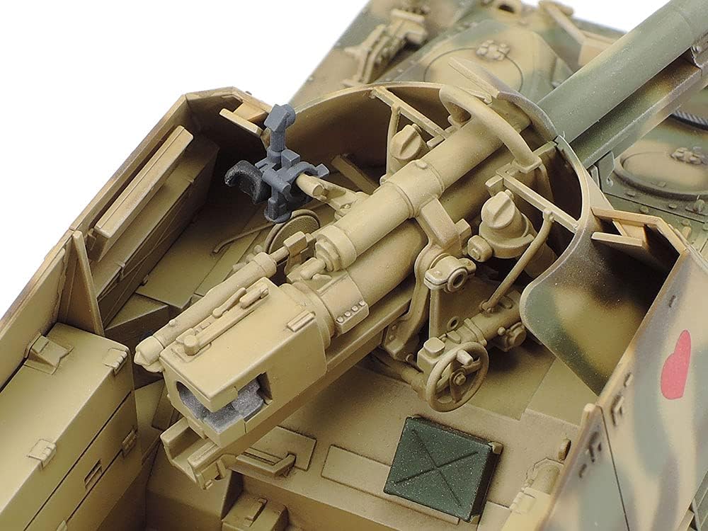 Tamiya 32600 1:48 German Rhino Tank Destroyer (1) - Faithful Replica Plastic Kit, Crafts, Model Kit, Assembly, Unpainted, Multi-Coloured