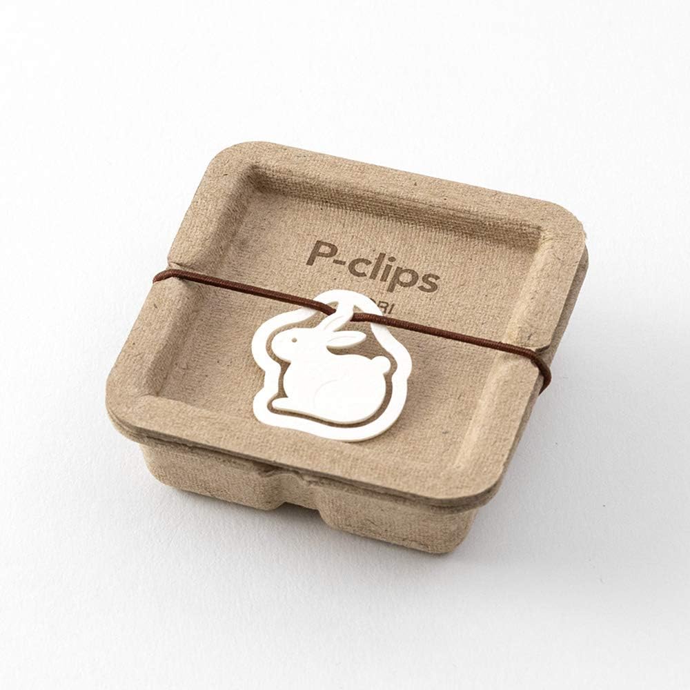 Midori 43399006 Peace Clips Rabbit Pattern