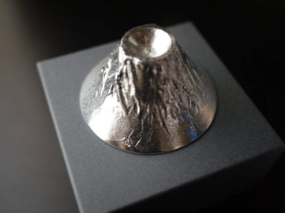 NOUSKU FUJIYAMA Sake Cup Fujisan (World Heritage) Sakasa Fuji Ochoco Sakazuki Japanese Handmade Craft Artifact