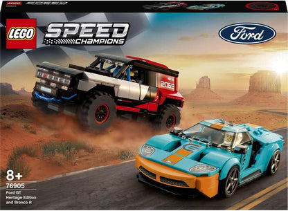 LEGO Speed Champions - Ford GT Heritage Edition and Bronco R (76905.)