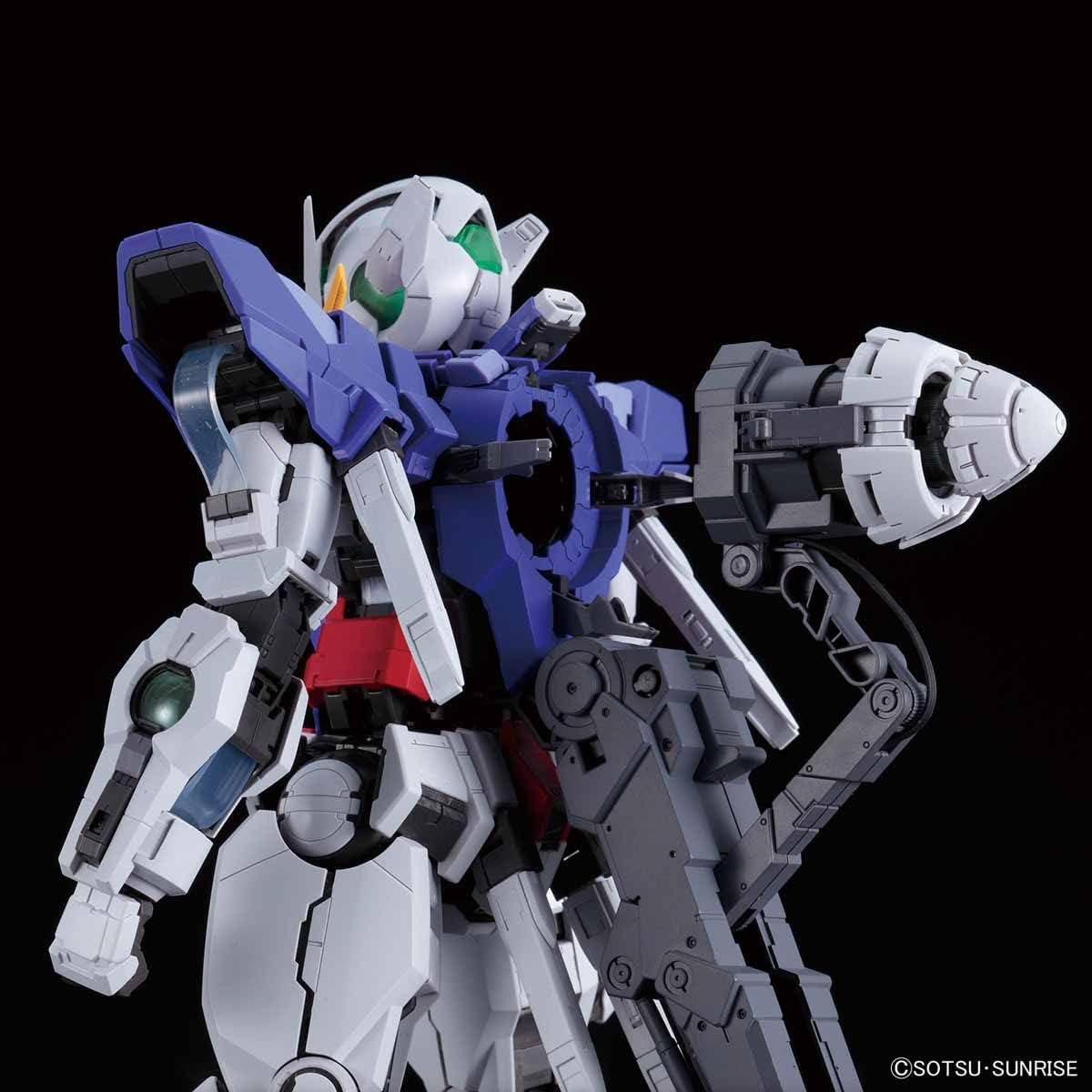 BANDAI SPIRITS PG Mobile Suit Gundam 00 (Double) Gundam Excia 1/60 Scale, Color Coded Plastic Model