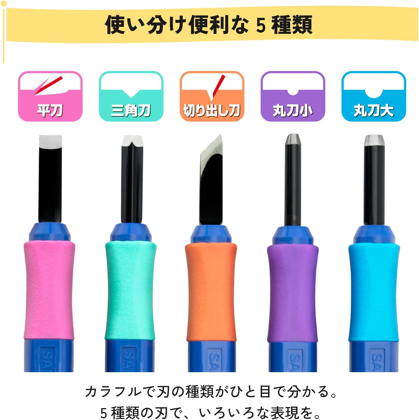 Chisel A5 this set of cherry grip half (japan import)