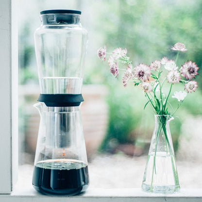 HARIO SBS-5B Slow Drip Brewer HARIO SHIZUKU (600ml), Black, One size