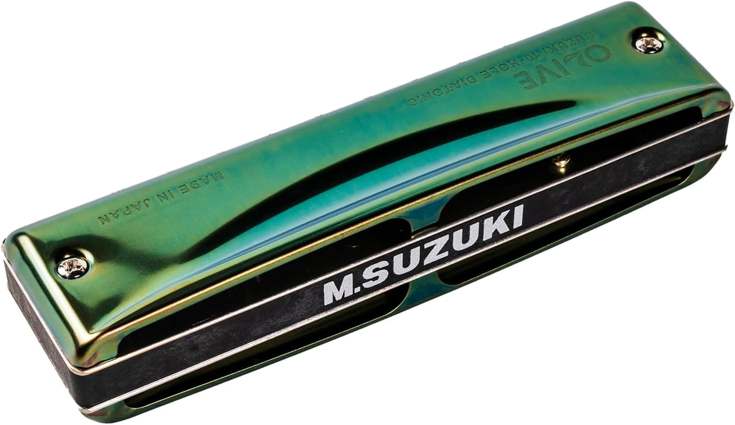 SUZUKI Harmonica, Green (C-20-LF)