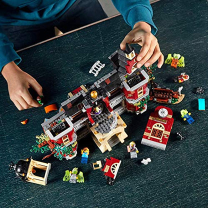 LEGO® -Hidden Side Haunted School Newbury Ghost Hunt Interactive Building Game Augmented Reality for iPhone Android Boy and Girl 9 Years and Up, 1474 Pieces 70425