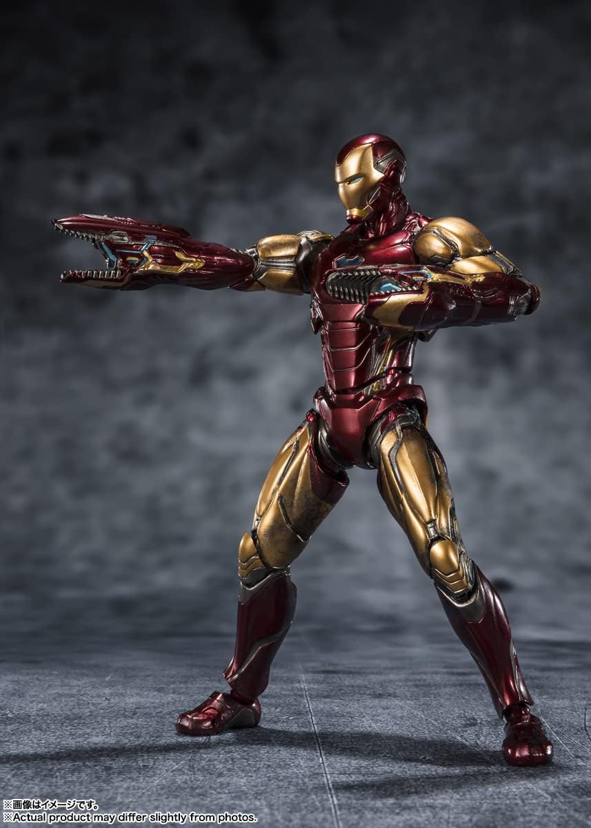 TAMASHII NATIONS - Avengers: Endgame - Iron Man Mark 85 - Edition- (The Infinity Saga), Bandai Spirits S.H.Figuarts Action Figure