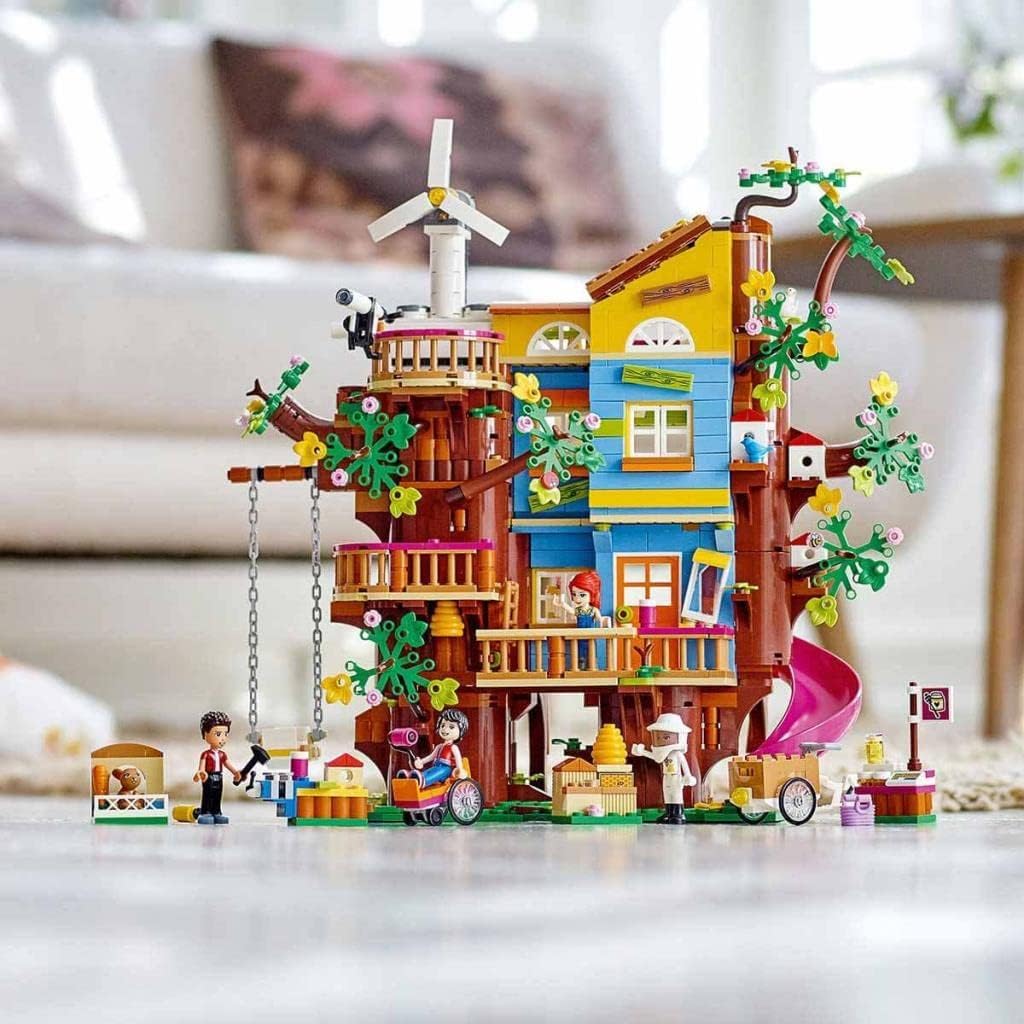 Lego 41703 Friends Casa sull'Albero dell'Amicizia con Mini Bamboline di Mia e River, Giochi per Bambina e Bambino da 8 Anni in su, Idee Regalo Prima Comunione