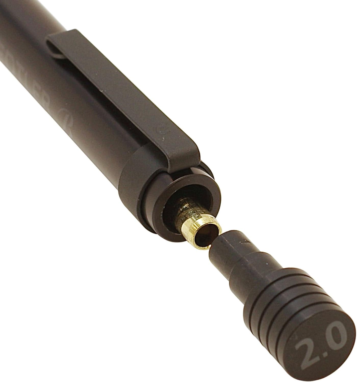 Staedtler 925 35-20B Mechanical Pencil, 0.08 inch (2 mm), Drafting Mechanical Pencil, All Black