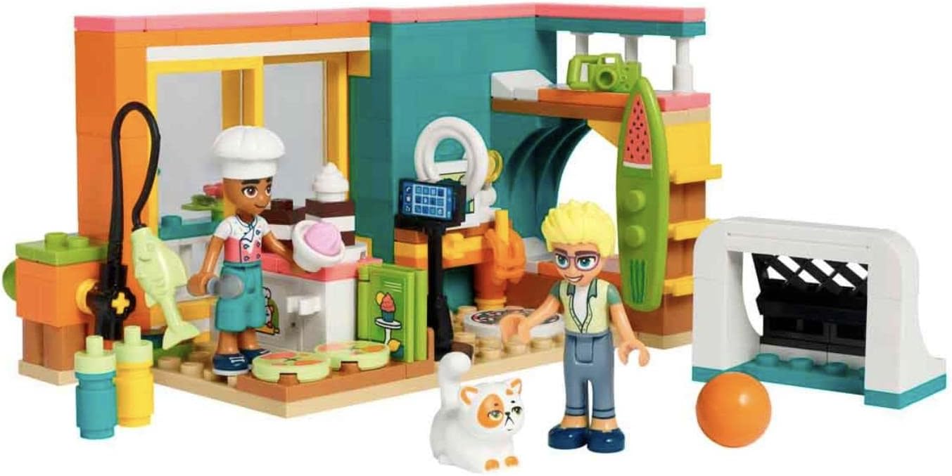 LEGO Friends Leo Room 41754 Toy Blocks, Present, Pretend Play, Home, Girls, Ages 6 and Up