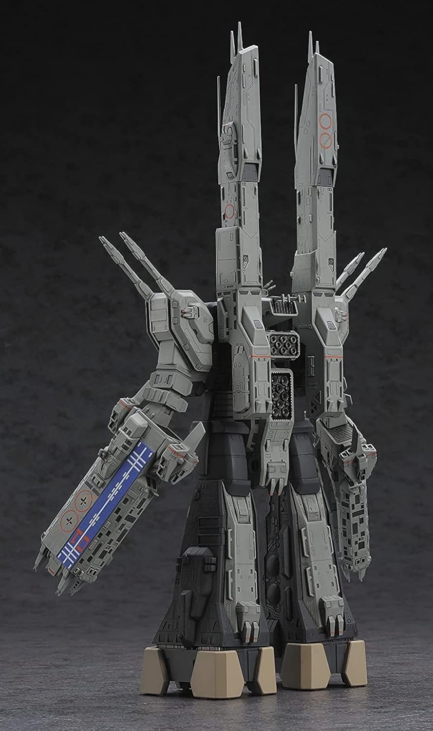 Hasegawa 1/4000 SDF-1 Macross Ship The Forced Attack Type Theater Edition Plastic Model.