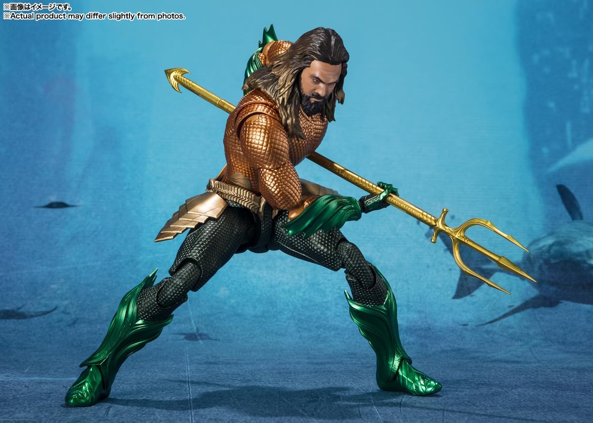 TAMASHII Nations - Aquaman and The Lost Kingdom - Aquaman (Aquaman and The Lost Kingdom), Bandai Spirits S.H.Figuarts Action Figure