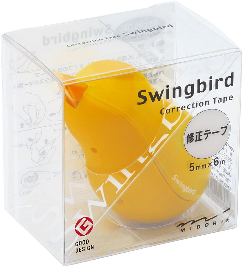Midori Correction Tape, Swing Bird (39298006)