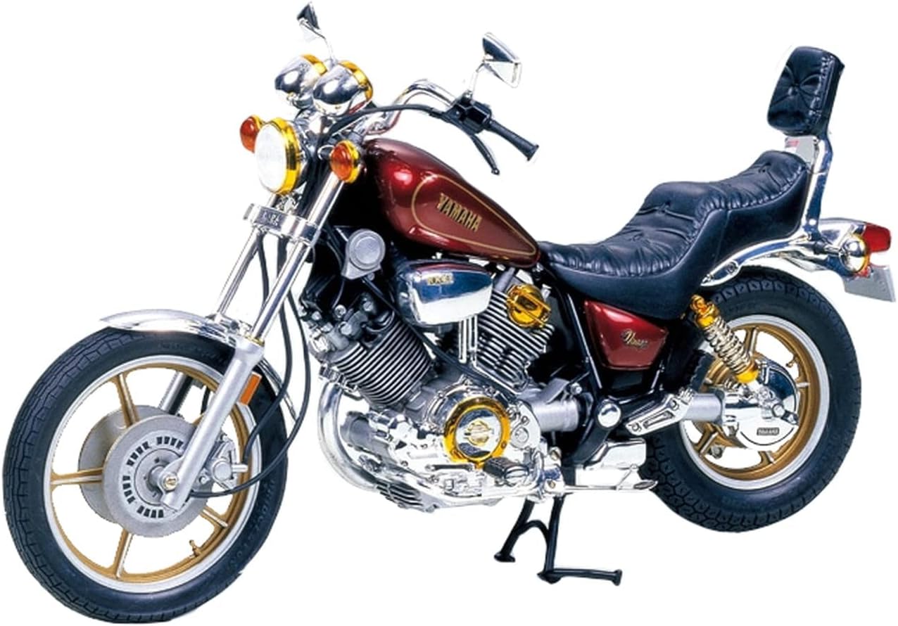 Tamiya 300014044 Yamaha Chopper Virago XV1000, Multicoloured, Mittel