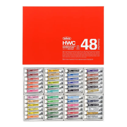 Holbein Artists' Watercolor 5ml 48 Color Set