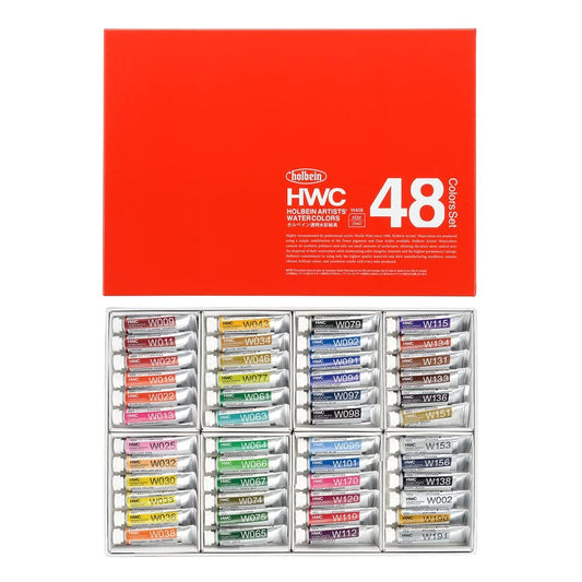 Holbein Artists' Watercolor 5ml 48 Color Set