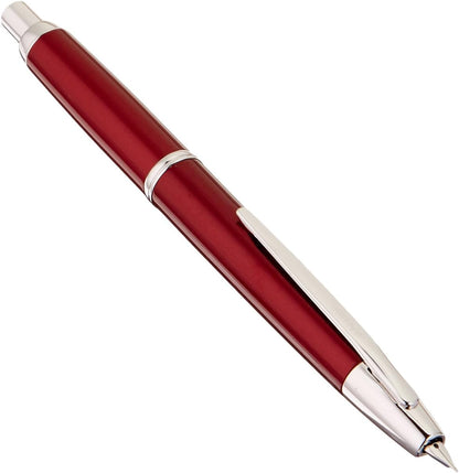 PILOT Fountain Pen Capless Decimo, Red Body, M-Nib (FCT-15SR-R-M), main image
