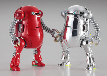 Hasegawa 64801 Creator Works Series Mechatrowego No. 20 Kyushiki Aka & Gin Plastic Model