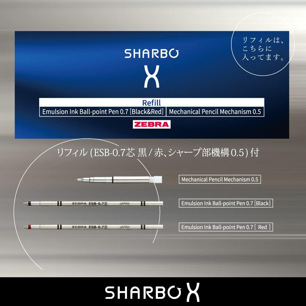 ZEBRA SB41 Multi-Functional Pen Sharbo X TF12 with Refill