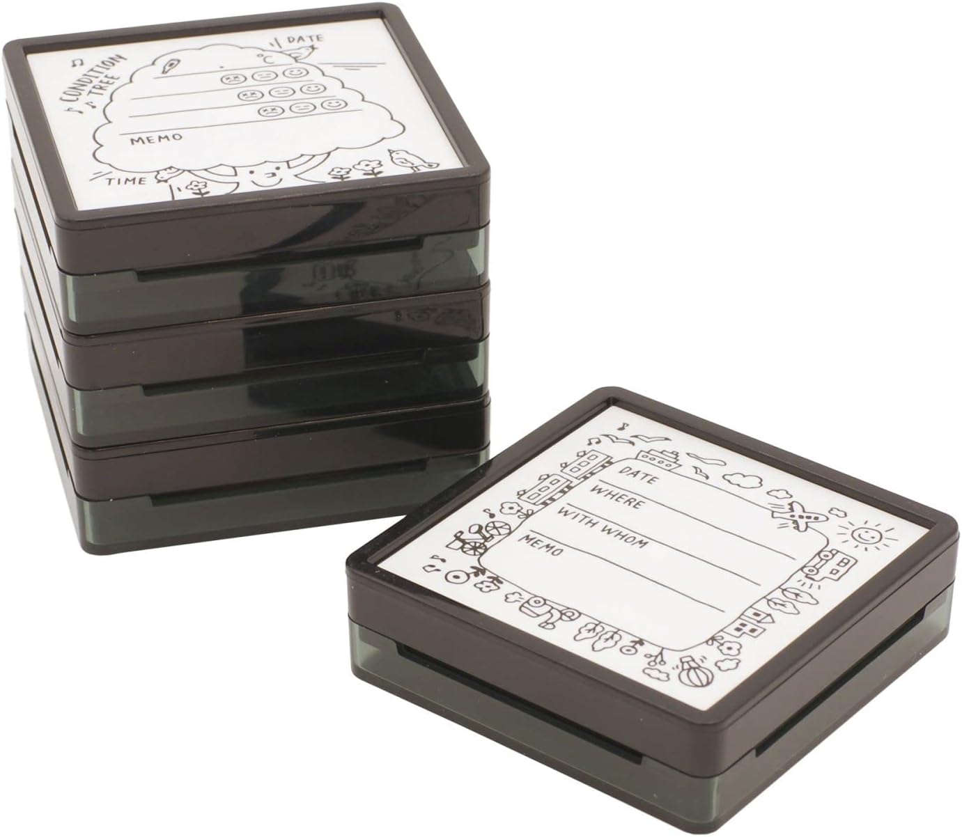 Midori DESIGNPHIL Paintable Stamp Take Out - 35425006