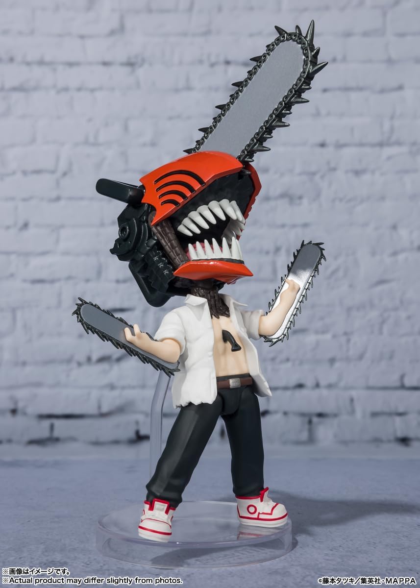 TAMASHII NATIONS - Chainsaw Man - Chainsaw Man, Bandai Spirits Figuarts Mini Action Figure