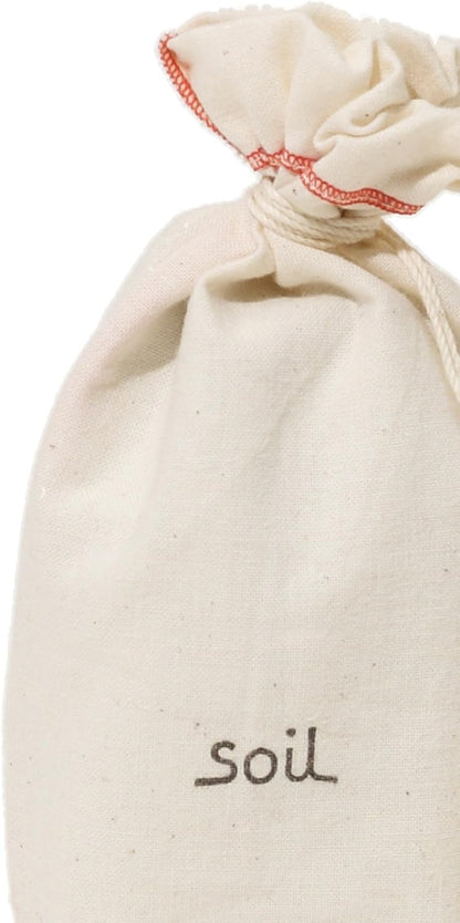 Soil L253 Drain Gusack, White, Approx. 5.5 x 2.8 x 2.0 inches (14