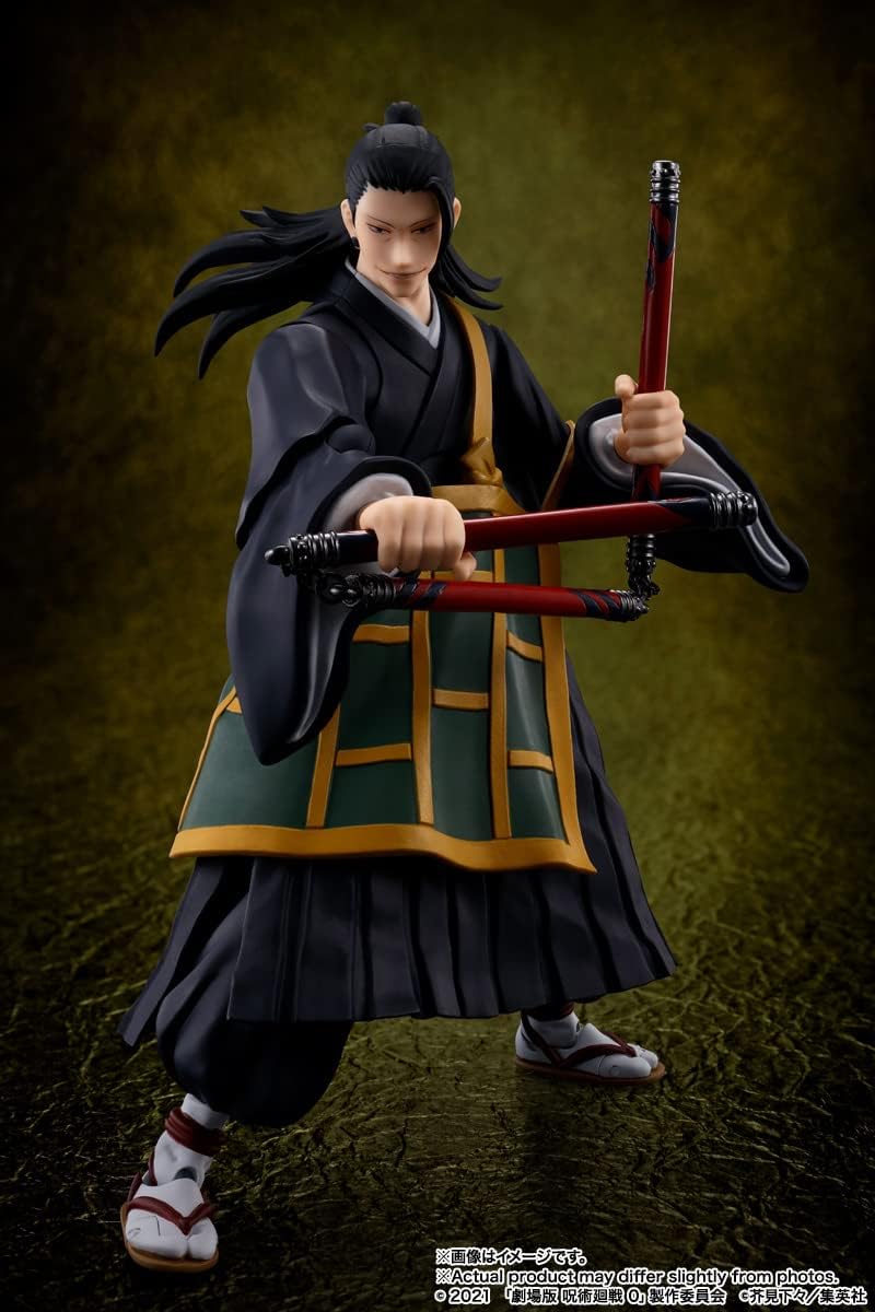 TAMASHII NATIONS - Suguru Geto -JujutsuKaisen 0- Jujutsu Kaisen 0: The Movie, Bandai Spirits S.H.Figuarts 6.5 inch