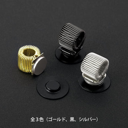 Midori 49121006 Pen Holder, Magnetic Pen Holder, Gold