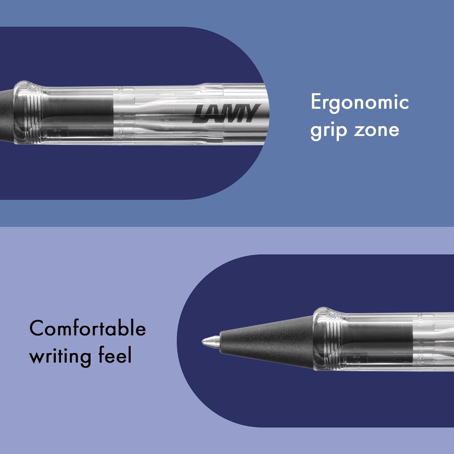 LAMY L212 Ballpoint Pen, Oil-Based, Safari, Skeleton
