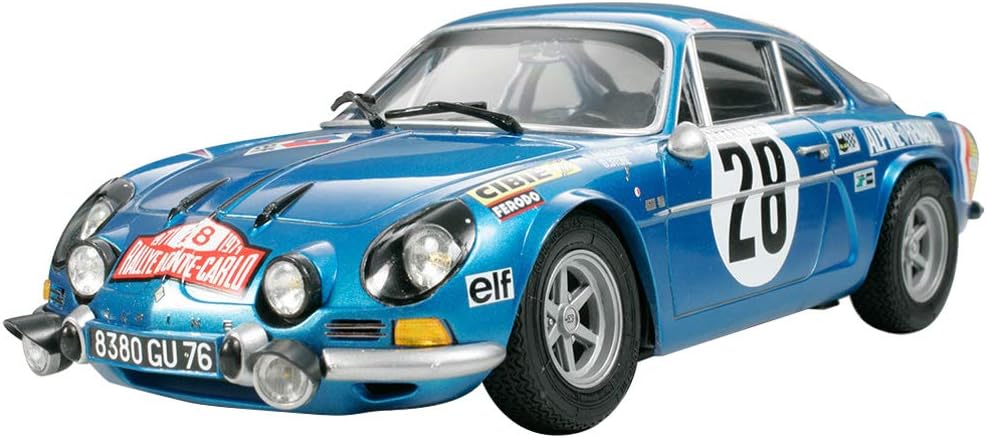 Tamiya 300024278 1:24 Renault Alpine A110 ??”71 Monte Carlo, Blue