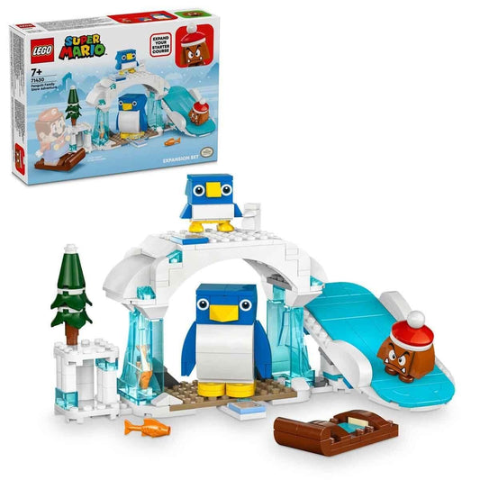 LEGO Super Mario Expansion Set: Penguin Family Snow Adventure with Goomba Figure and Penguin Interactive Toy, Gift for Boys, Girls, Gamers Ages 7 and Up 71430