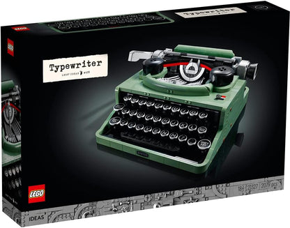 LEGO 21327 Ideas The Vintage Writing Machine, Original Gift, Creative Hobby Kits for Adults, Building Set