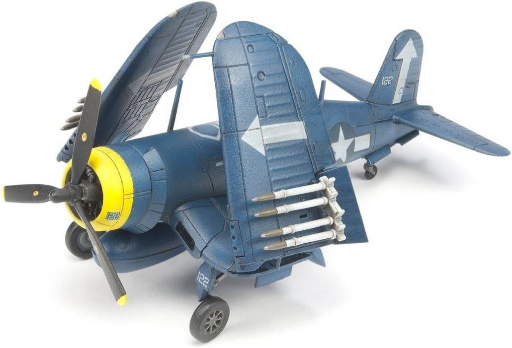 AFV Club 1/144 Vought F4U Corsair Model Kit Folding-Wing (2 Kits) AR14408