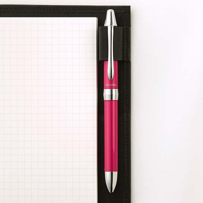 Pentel Multi Function Pen Vicuna Ex, Fine Ballpoint Pen and 0.5mm Mechanical Pencil, Pink (BXW1375P)