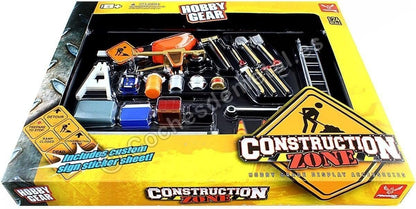 Phoenix Toys Construction Accessories Set for 1/24 Diecast Car Models
