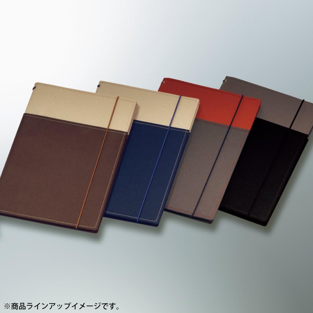 Kokuyo Cover Note systemic B5 Navy Blue A Ruled 40 Sheets Roh -653A-4