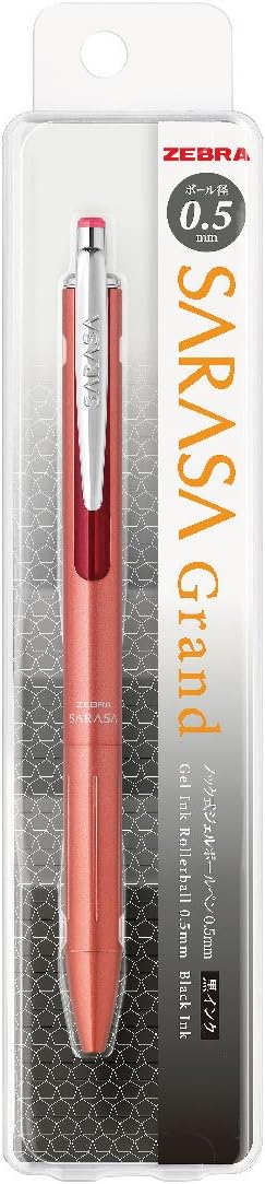 ZEBRA Gel Ballpointpen SARASA Grand 0.5mm, Pink Body Black Ink