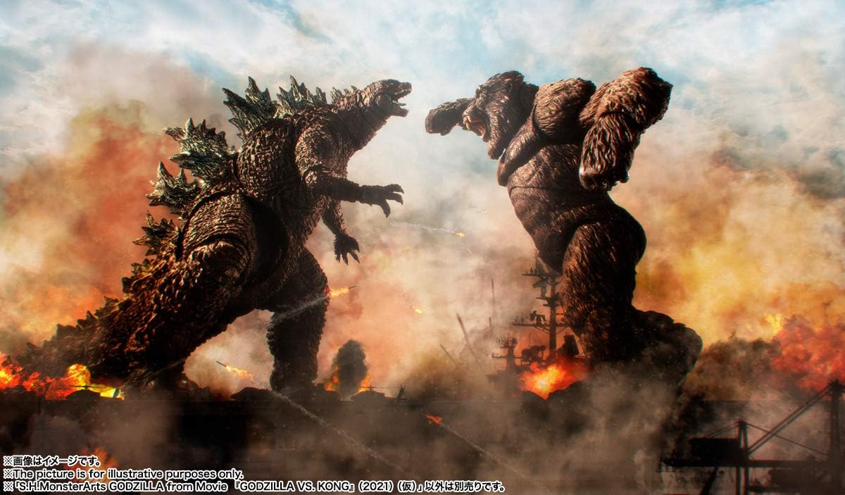TAMASHII NATIONS - Godzilla VS. Kong - Godzilla from Movie Godzilla VS. Kong (2021), Bandai Spirits S.H.Monsterarts