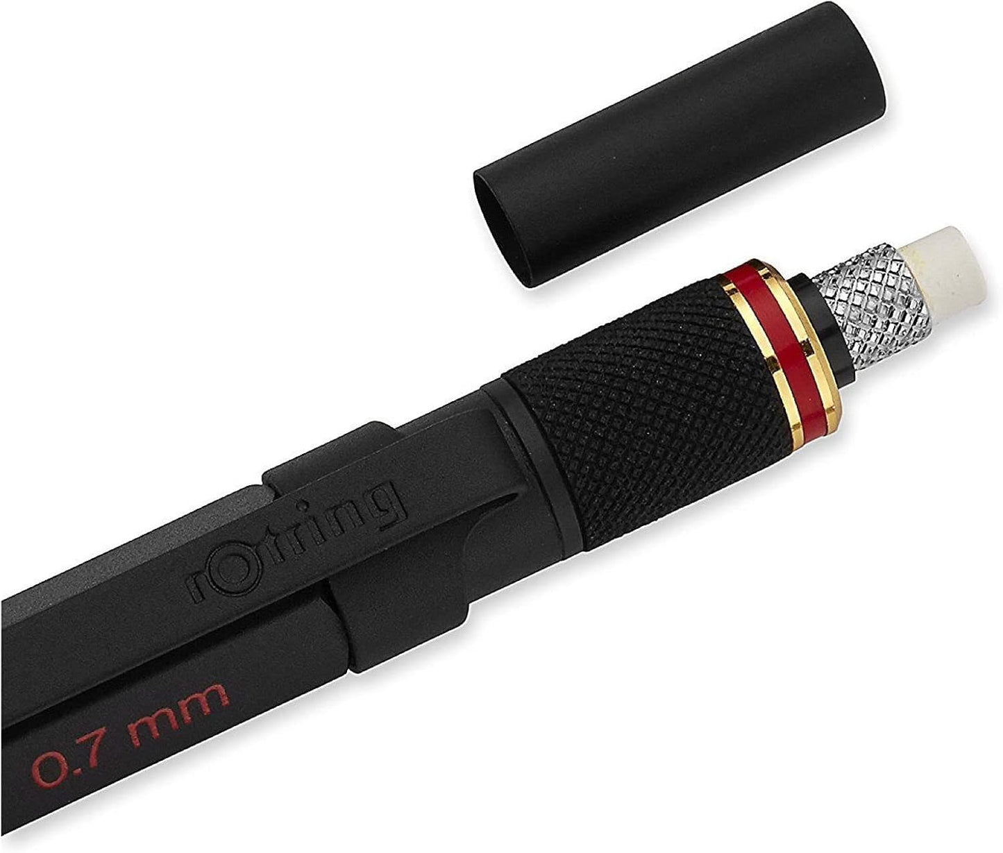 rOtring 800+ Mechanical Pencil and Touchscreen Stylus, 0.7 mm, Black