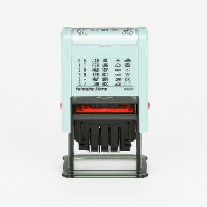 Midori 35456006 Rotating Stamp Date Stationery Pattern